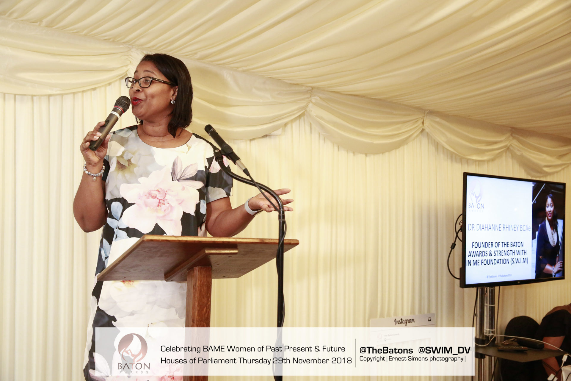 The Baton Awards Founder, Dr Diahanne Rhiney BCAe